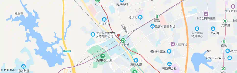 深圳深圳北站交通枢纽公交场站_公交站地图_深圳公交_妙搜公交查询2025