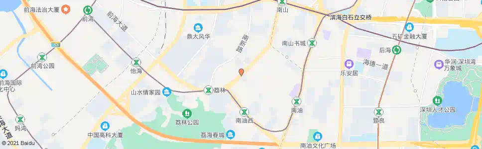 深圳南园村东_公交站地图_深圳公交_妙搜公交查询2025