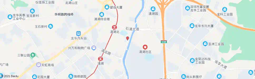 深圳龙华新区办事大厅_公交站地图_深圳公交_妙搜公交查询2025