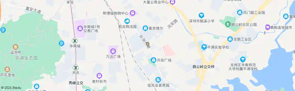深圳富民警务室_公交站地图_深圳公交_妙搜公交查询2025