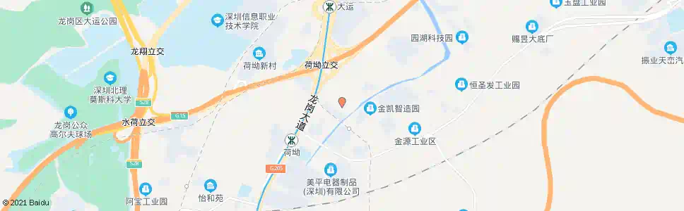 深圳鹏城变电站_公交站地图_深圳公交_妙搜公交查询2025