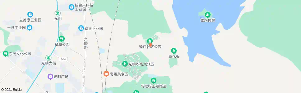 深圳迳口村委_公交站地图_深圳公交_妙搜公交查询2025