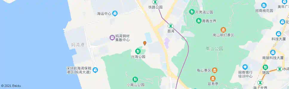 深圳月亮湾花园三号门_公交站地图_深圳公交_妙搜公交查询2025