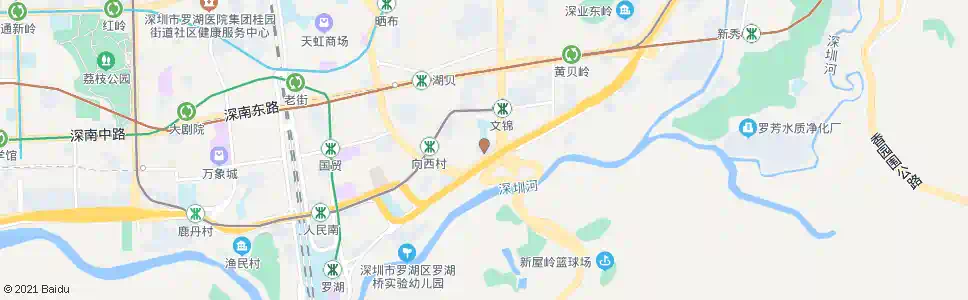 深圳文锦渡客运站_公交站地图_深圳公交_妙搜公交查询2025