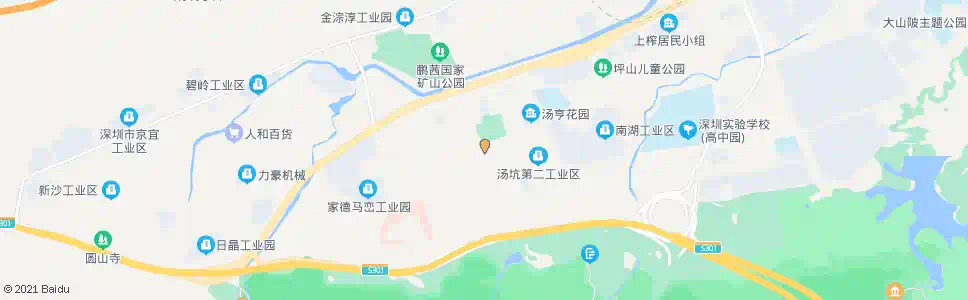 深圳汤坑二路_公交站地图_深圳公交_妙搜公交查询2025