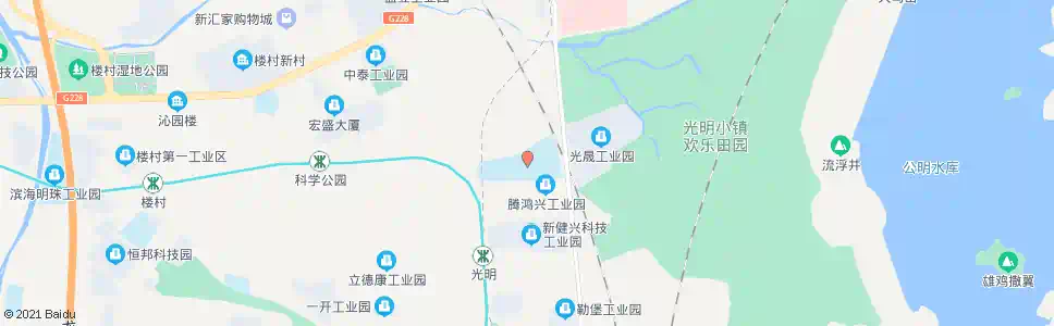 深圳第二高级技工学校_公交站地图_深圳公交_妙搜公交查询2025