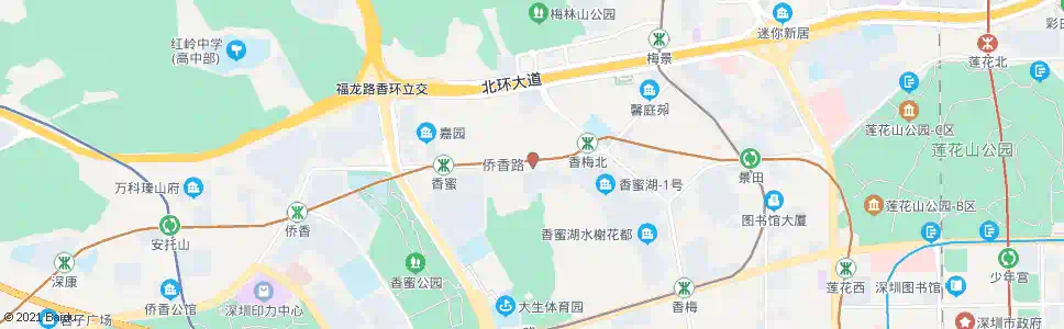 深圳特发小区_公交站地图_深圳公交_妙搜公交查询2025