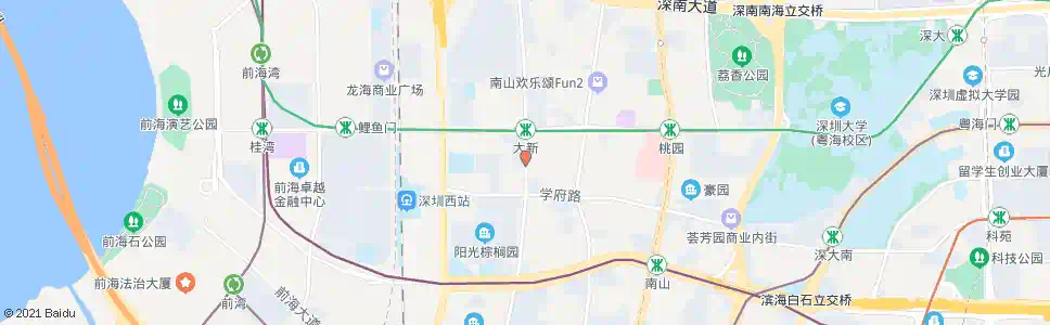 深圳大新村_公交站地图_深圳公交_妙搜公交查询2025