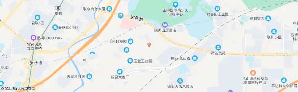 深圳嶂背工业区_公交站地图_深圳公交_妙搜公交查询2025