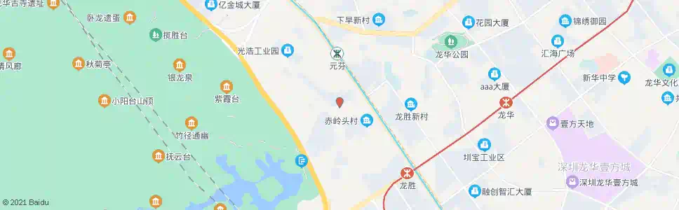 深圳元芬村_公交站地图_深圳公交_妙搜公交查询2025