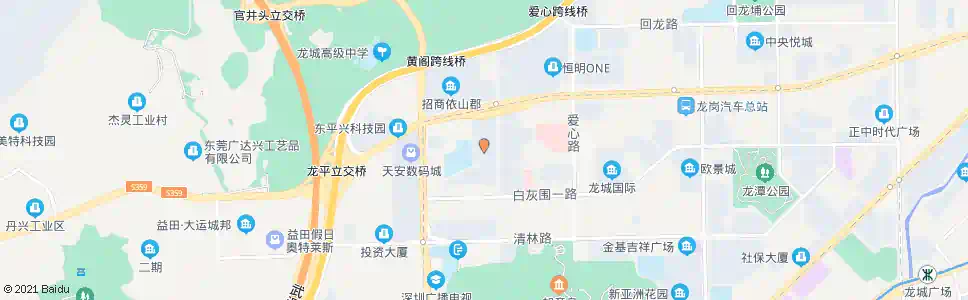深圳君悦龙庭_公交站地图_深圳公交_妙搜公交查询2025
