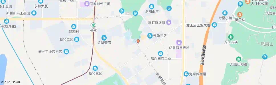 深圳福永小学_公交站地图_深圳公交_妙搜公交查询2025