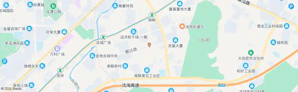 深圳慈海医院_公交站地图_深圳公交_妙搜公交查询2025