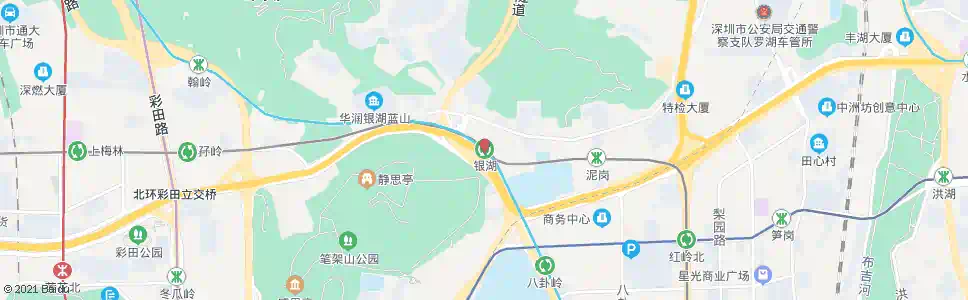深圳银湖站_公交站地图_深圳公交_妙搜公交查询2025
