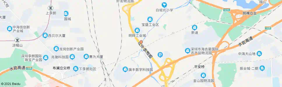 深圳白泥坑_公交站地图_深圳公交_妙搜公交查询2025