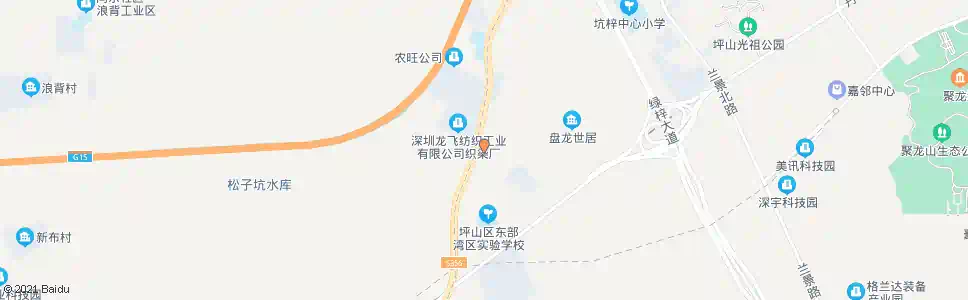 深圳老坑社区_公交站地图_深圳公交_妙搜公交查询2025
