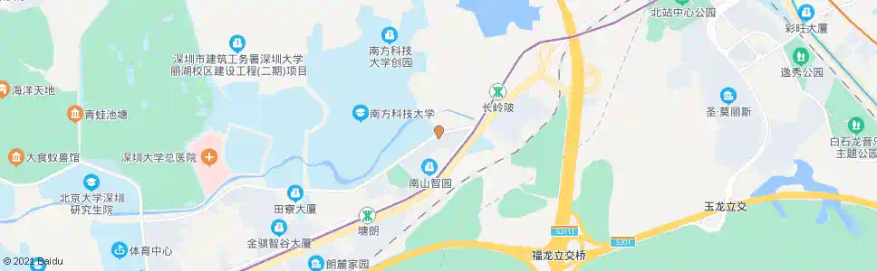 深圳南山智园北_公交站地图_深圳公交_妙搜公交查询2025