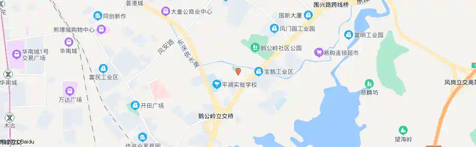 深圳平湖鹅公岭_公交站地图_深圳公交_妙搜公交查询2025