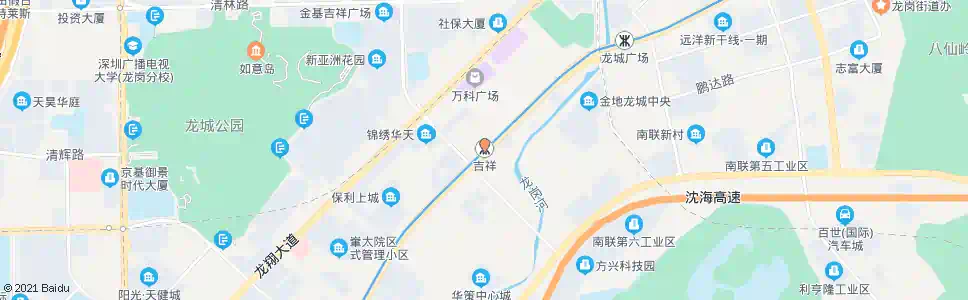 深圳吉祥地铁站2_公交站地图_深圳公交_妙搜公交查询2025