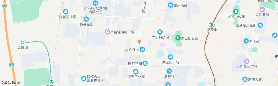 深圳宝兴第二幼儿园_公交站地图_深圳公交_妙搜公交查询2025