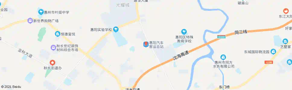 深圳惠阳汽车客运站_公交站地图_深圳公交_妙搜公交查询2025