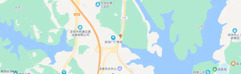 深圳荔枝世界_公交站地图_深圳公交_妙搜公交查询2025