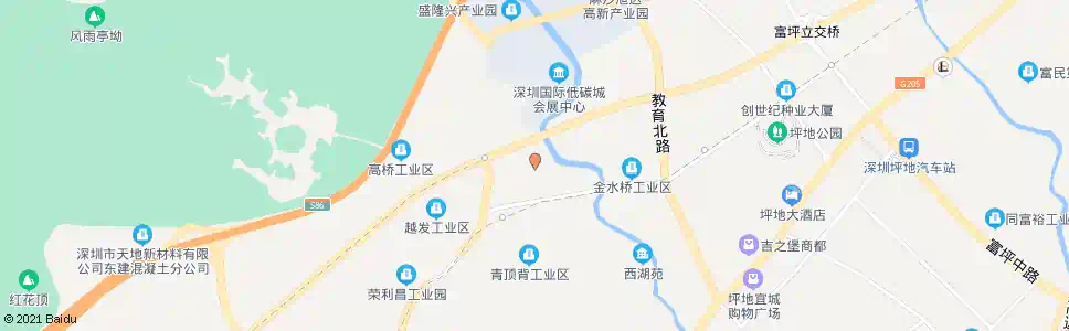 深圳金桥工业区_公交站地图_深圳公交_妙搜公交查询2025
