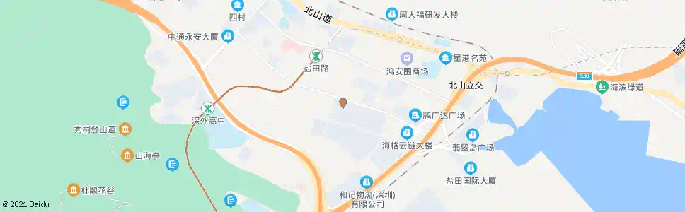 深圳盐田保税物流园_公交站地图_深圳公交_妙搜公交查询2025