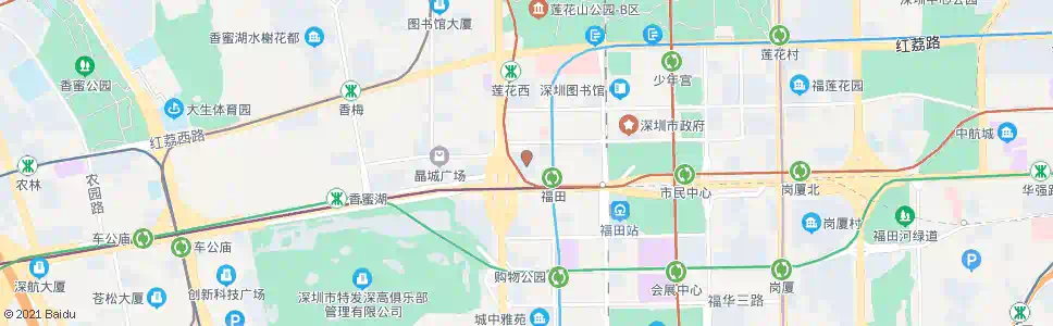 深圳广电大厦1_公交站地图_深圳公交_妙搜公交查询2025