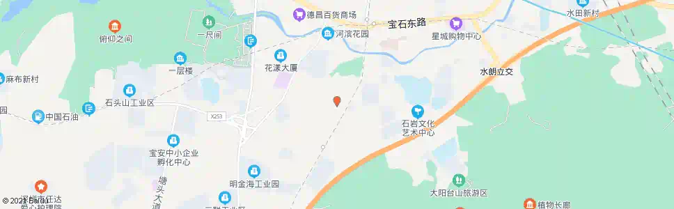 深圳石岩罗租中新村_公交站地图_深圳公交_妙搜公交查询2025