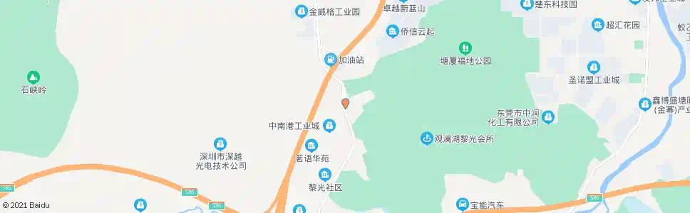 深圳观澜黎光村_公交站地图_深圳公交_妙搜公交查询2025