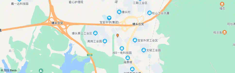 深圳排坊又一村_公交站地图_深圳公交_妙搜公交查询2025