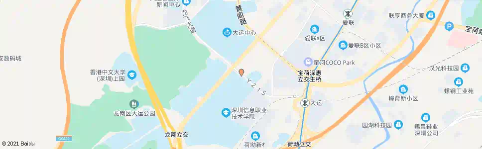 深圳信息学院东_公交站地图_深圳公交_妙搜公交查询2025