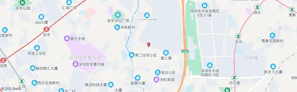 深圳龙华富士康_公交站地图_深圳公交_妙搜公交查询2025