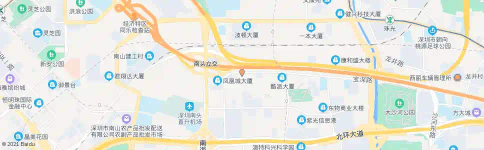 深圳科技北二路_公交站地图_深圳公交_妙搜公交查询2025