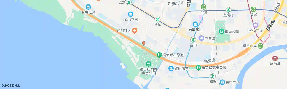深圳蓝湾半岛_公交站地图_深圳公交_妙搜公交查询2025