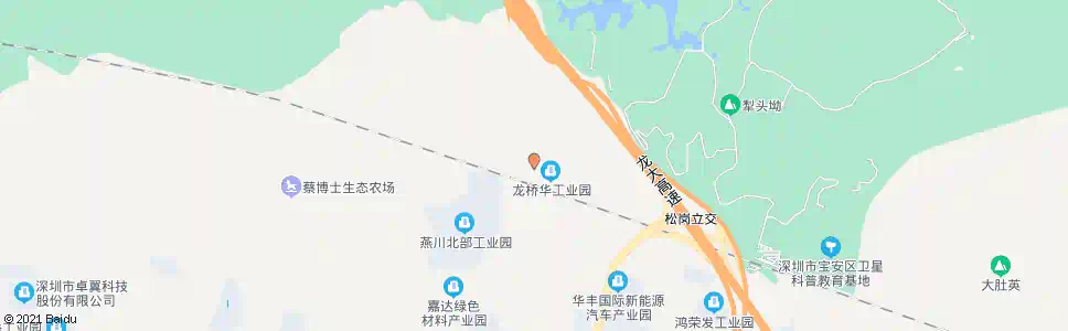 深圳龙侨华工业园_公交站地图_深圳公交_妙搜公交查询2025