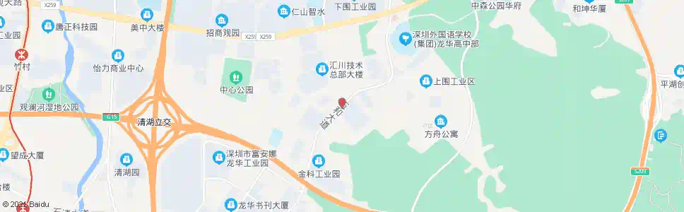 深圳市边检站基地_公交站地图_深圳公交_妙搜公交查询2025