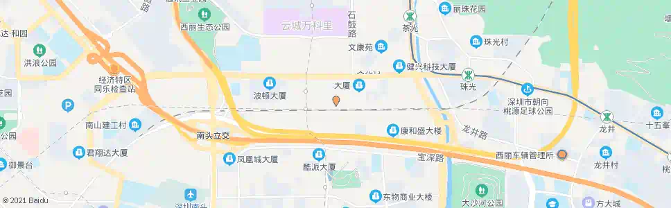 深圳茶光路总站_公交站地图_深圳公交_妙搜公交查询2025