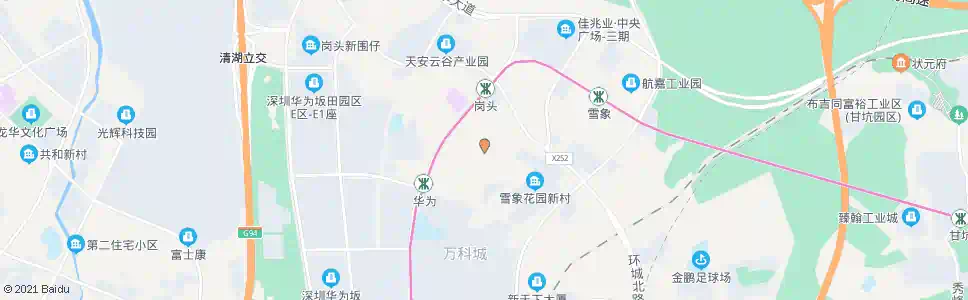深圳煤气站_公交站地图_深圳公交_妙搜公交查询2025
