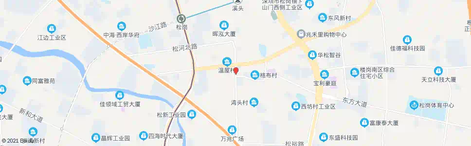 深圳红星社康中心_公交站地图_深圳公交_妙搜公交查询2025