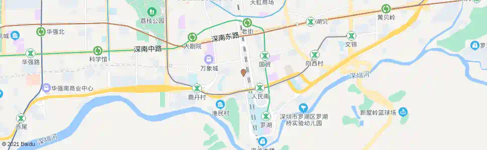 深圳穿孔桥_公交站地图_深圳公交_妙搜公交查询2025