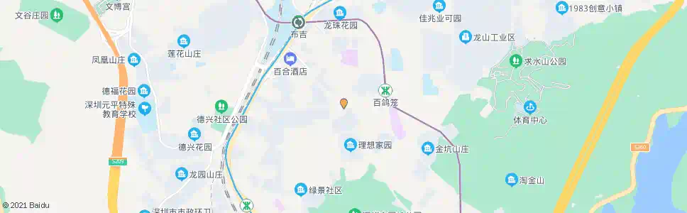 深圳菁华园_公交站地图_深圳公交_妙搜公交查询2025