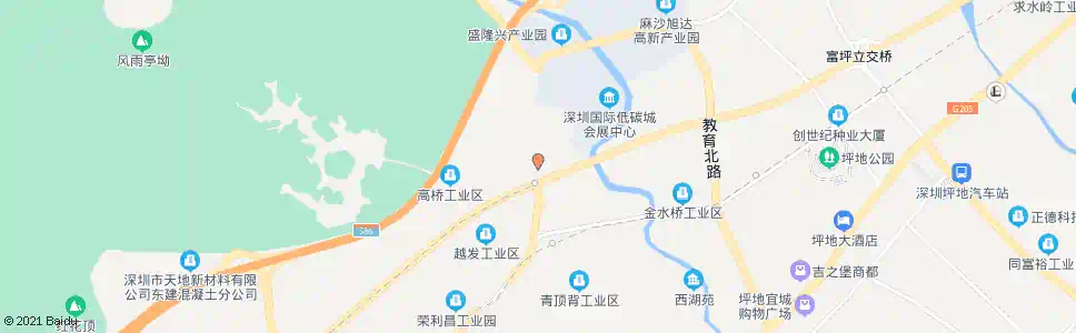 深圳高桥村_公交站地图_深圳公交_妙搜公交查询2025