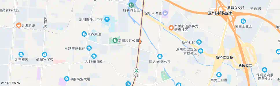 深圳蚝乡_公交站地图_深圳公交_妙搜公交查询2025