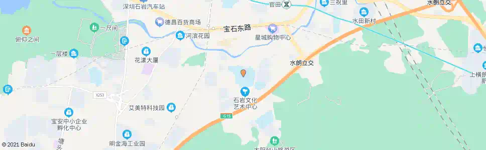 深圳石岩中心小学_公交站地图_深圳公交_妙搜公交查询2025