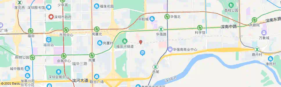 深圳中大八院_公交站地图_深圳公交_妙搜公交查询2025