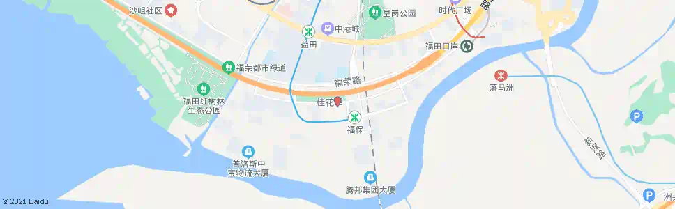 深圳福保派出所_公交站地图_深圳公交_妙搜公交查询2025