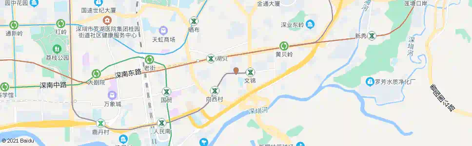 深圳文锦中学_公交站地图_深圳公交_妙搜公交查询2025