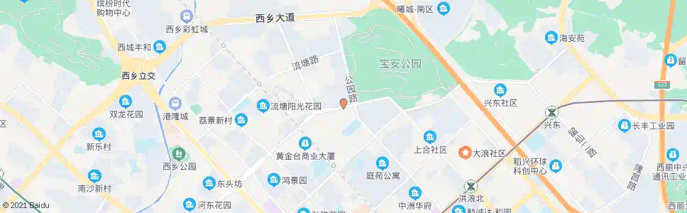 深圳上合新村_公交站地图_深圳公交_妙搜公交查询2025